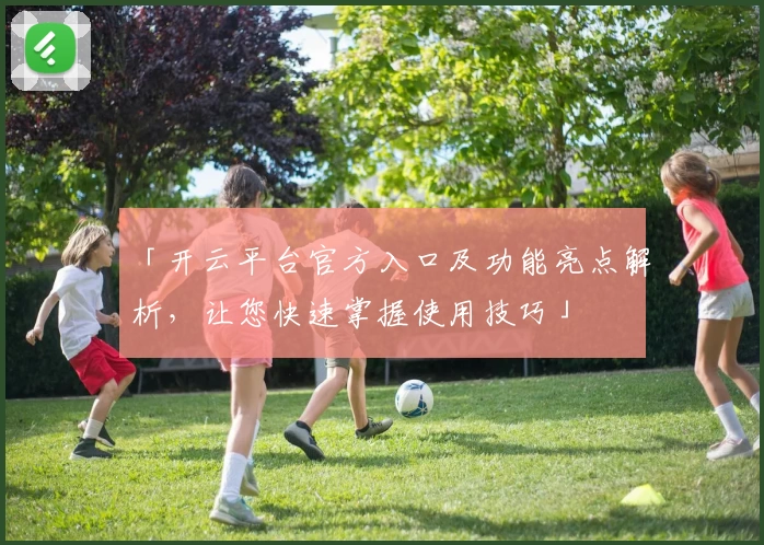 「开云平台官方入口及功能亮点解析，让您快速掌握使用技巧」